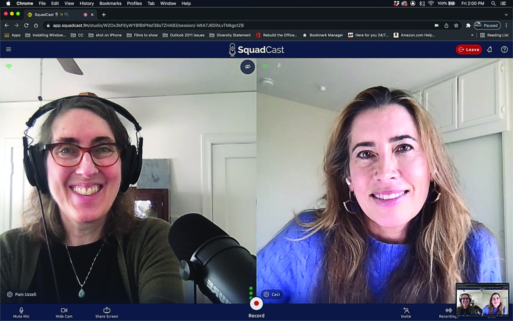 Pam Uzzell &rsquo;88 & Ceci Najar Chandler &rsquo;88