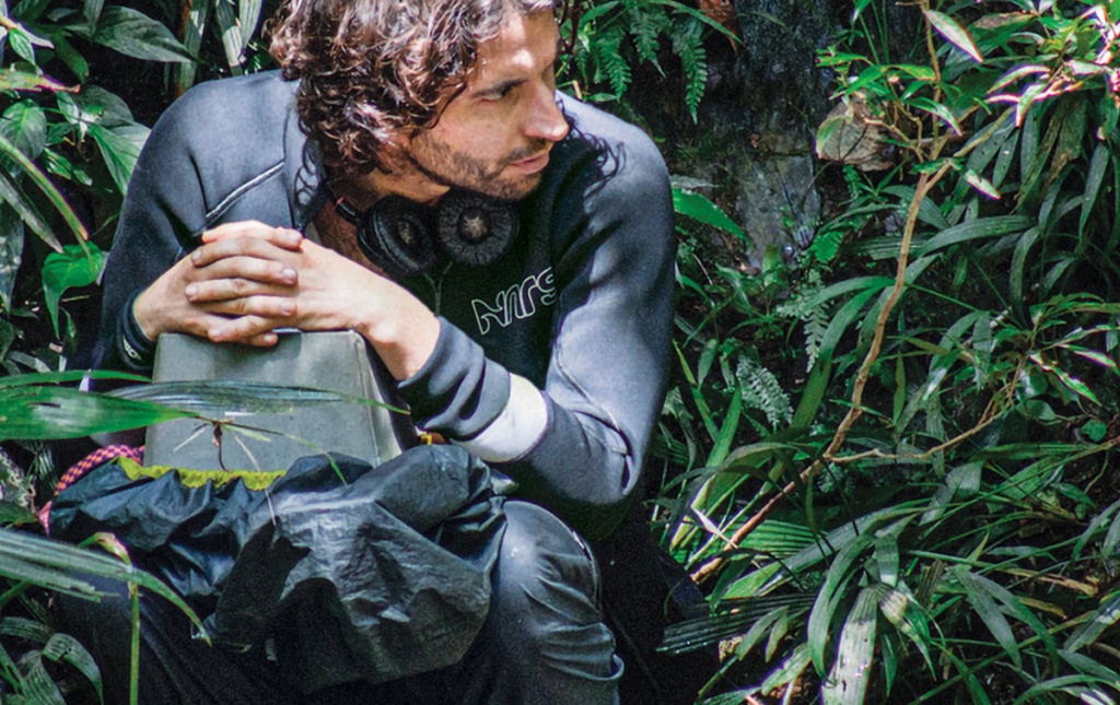 Image of Alejandro Landes &rsquo;03 on set of Monos