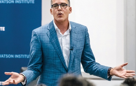 James Forman &rsquo;88 speaking