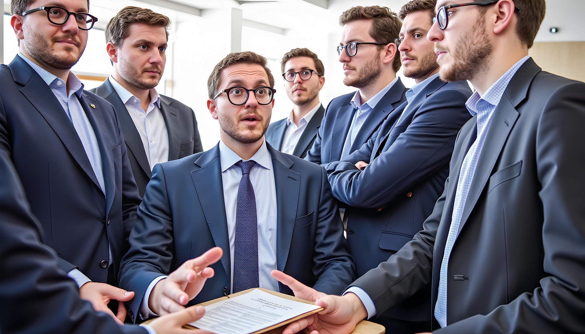 AI-generated portrait of David Kebudi